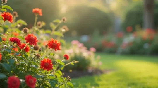 entretien du jardin