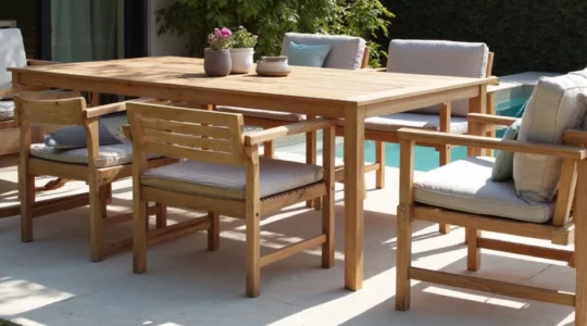 mobilier extérieur